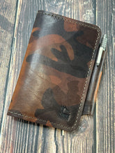 Load image into Gallery viewer, Deluxe Notebook Cover - La Perla Azzurra Camouflage