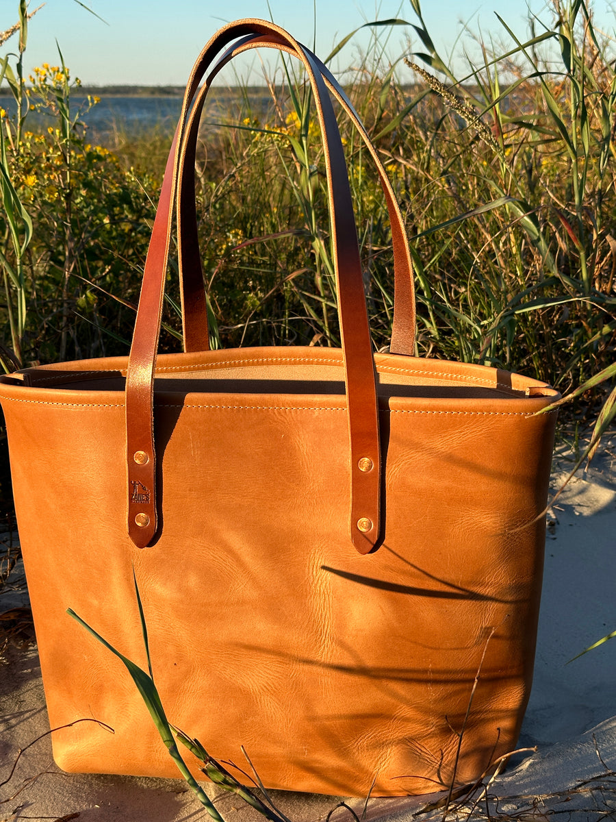 Large Tote - Horween Dublin – Zane's Handmade