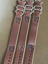 Load image into Gallery viewer, Zulu Strap - Horween Chromexcel - Natural- SOF and EOD Series - Brushed Hardware
