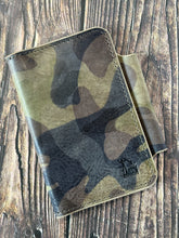 Load image into Gallery viewer, Deluxe Notebook Cover - La Perla Azzurra Camouflage