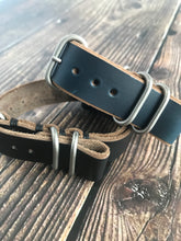 Load image into Gallery viewer, NATO Strap - Horween Chromexcel - Navy