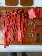 Load image into Gallery viewer, Zulu Strap - Wickett & Craig English Bridle - Red