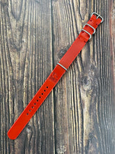 Load image into Gallery viewer, NATO Strap - Wickett & Craig English Bridle - Red