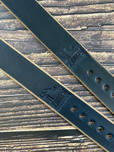 Load image into Gallery viewer, NATO Strap - Horween Chromexcel -  Navy
