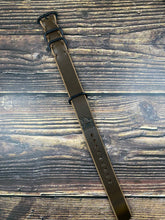 Load image into Gallery viewer, NATO Strap - Horween Chromexcel - Olive Brown