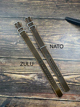 Load image into Gallery viewer, NATO Strap - Horween Chromexcel - Olive Brown