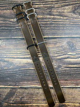 Load image into Gallery viewer, NATO Strap - Horween Chromexcel - Olive Brown