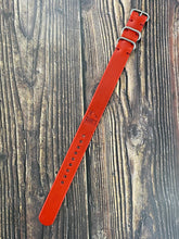 Load image into Gallery viewer, Zulu Strap - Wickett & Craig English Bridle - Red