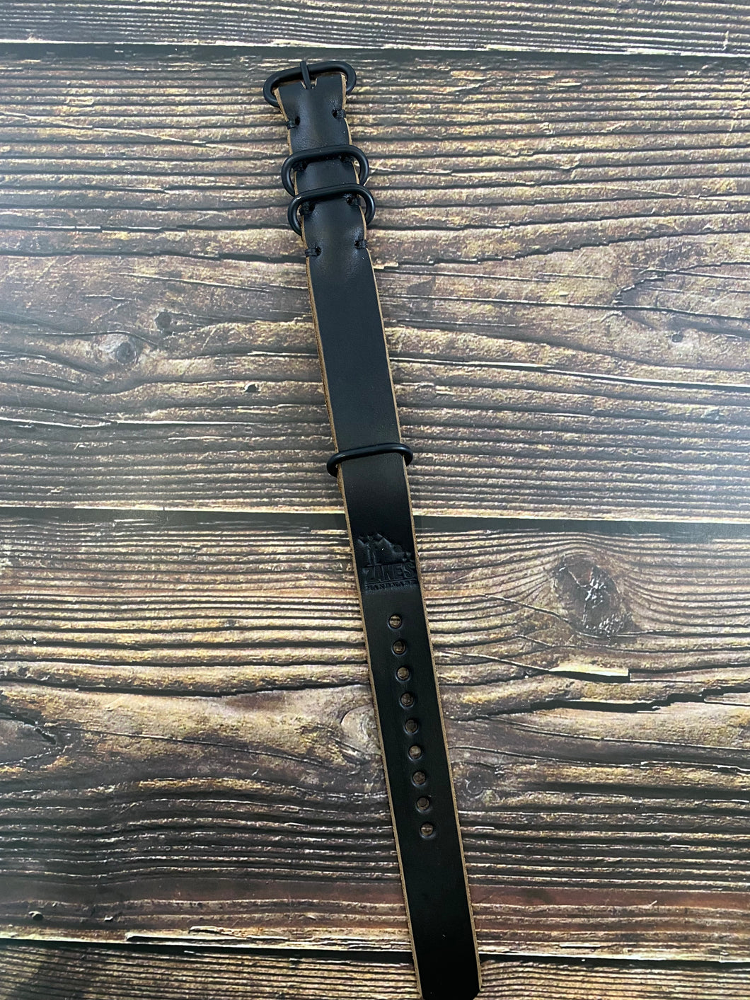 NATO Strap - Horween Chromexcel - Black