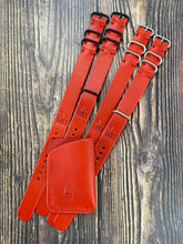 Load image into Gallery viewer, Zulu Strap - Wickett &amp; Craig English Bridle - Red
